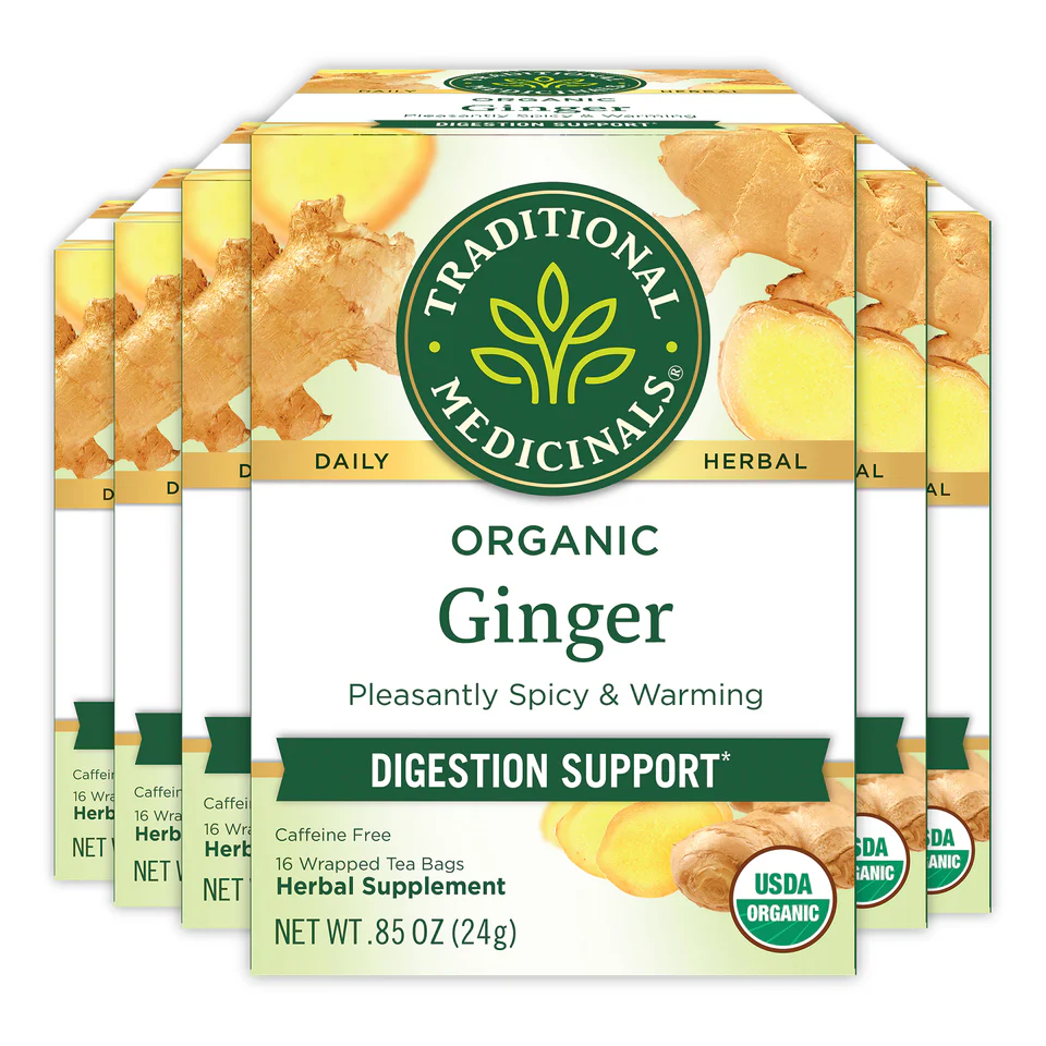Traditional Medicinals Ginger Tea